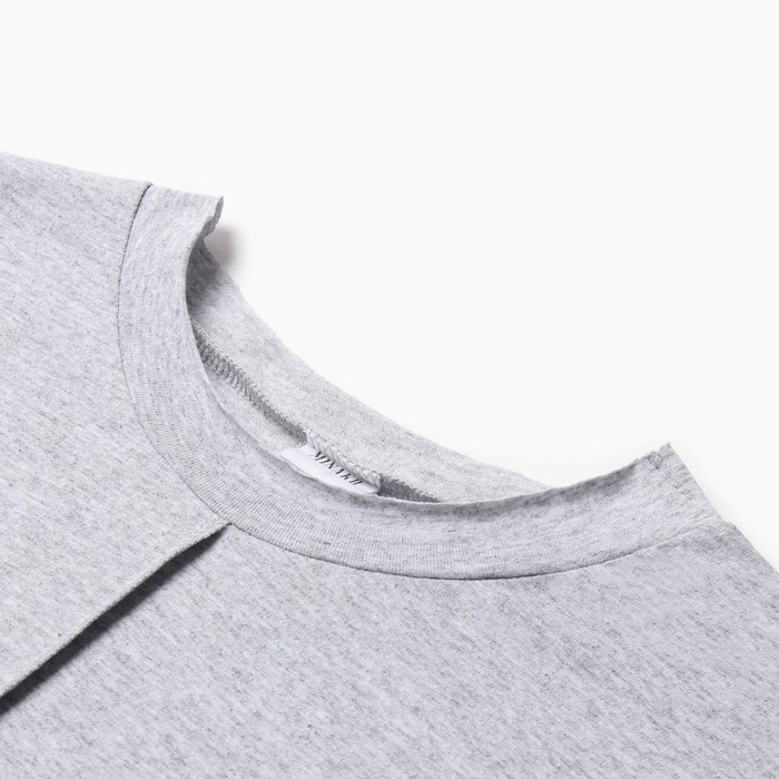 Лонгслив женский MINAKU: Basic line цвет серый размер 42 Лонгслив женский MINAKU: Basic line цвет серый размер 42