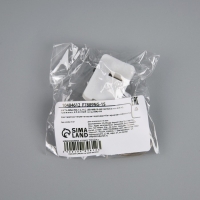 Гирлянда &laquo;Нить&raquo; 1 м роса. IP20, нить серебристая, 10 LED, 4.6 В, AG13x3 (в комплекте), 3 режима, свечение красное