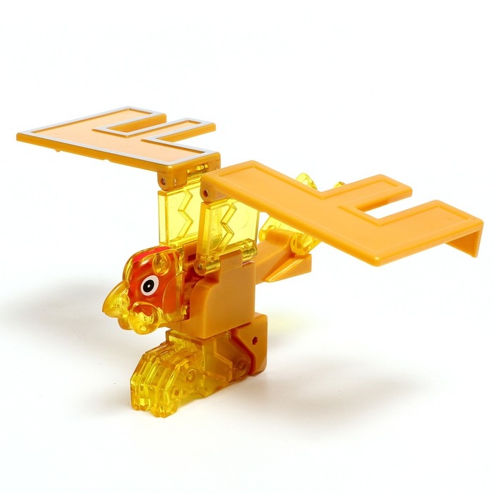 Робо-буквы &laquo;Звери&raquo;, набор 6 в 1, трансформируются, собираются в 1 робота