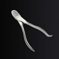 Кусачки педикюрные &laquo;Premium&raquo;, скрытая пружина, изогнутая ручка, 12,5 см, длина лезвия - 17 мм, цвет серебристый