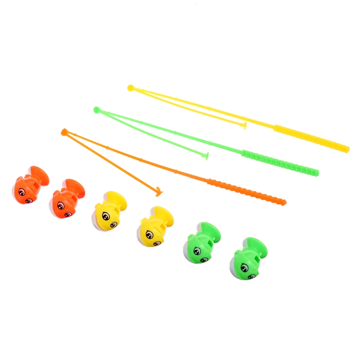 Рыбалка &laquo;Путешествие черепашки&raquo;, 12 рыбок, цвета МИКС