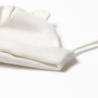 Шапка-мишка детская, цвет молочный, размер 42-46 Шапка-мишка детская, цвет молочный, размер 42-46