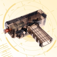 Водный пистолет &laquo;Аква-Экспресс&raquo;, работает от аккумулятора, 32,5 см.