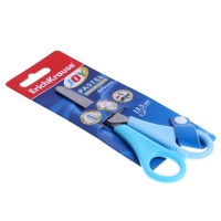 Ножницы детские ErichKrause Joy Pastel, 13.5 см, с закруглёнными концами лезвий и линейкой, блистер, МИКС Ножницы детские ErichKrause Joy Pastel, 13.5 см, с закруглёнными концами лезвий и линейкой, блистер, МИКС