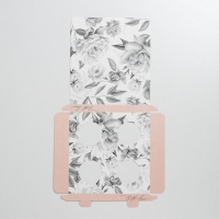 Коробка для капкейка, кондитерская упаковка, 4 ячейки &laquo;С любовью&raquo;, 16 х 16 х 11.5 см