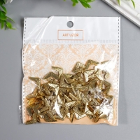 Защитный уголок для альбома металл "Завитки" набор 100 шт золото 1,4х1,4 см Защитный уголок для альбома металл "Завитки" набор 100 шт золото 1,4х1,4 см