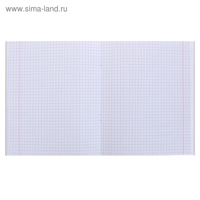 Тетрадь 96 листов в клетку Calligrata "Смайлики", обложка мелованный картон, блок офсет, МИКС