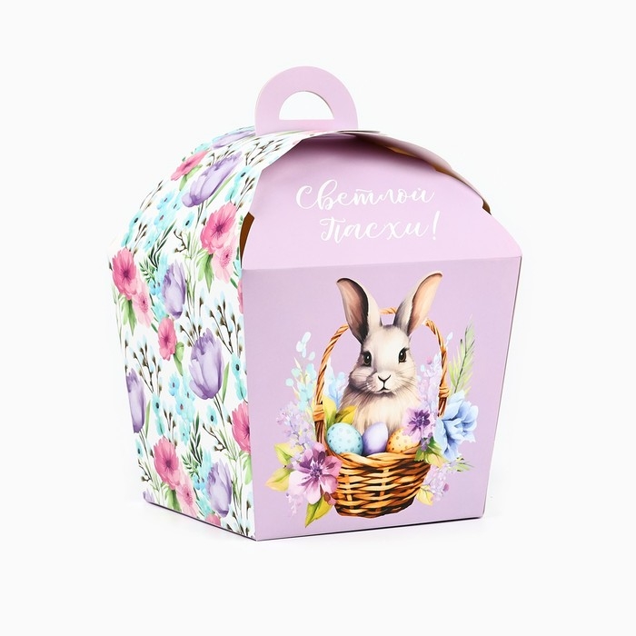 Коробка складная «Пасхальный кролик», 17 х 17 х 26 см Коробка складная «Пасхальный кролик», 17 х 17 х 26 см
