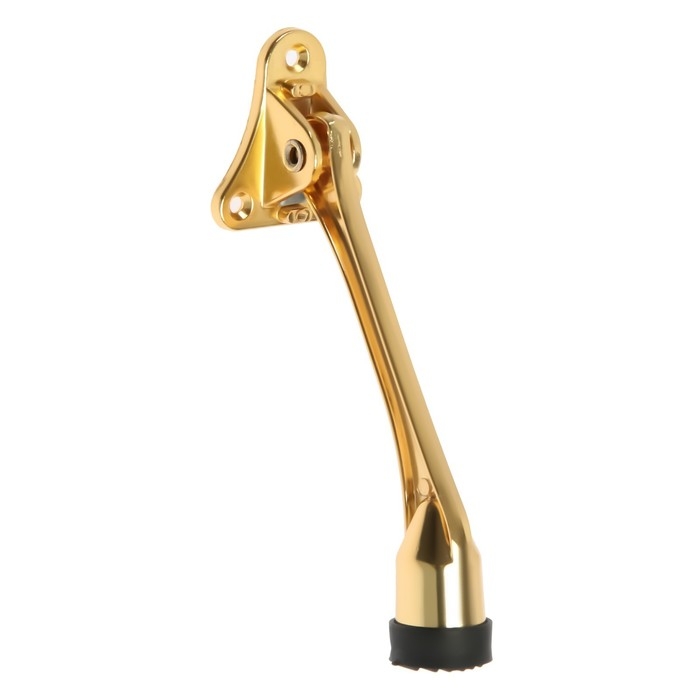 Фиксатор дверной LOCKLAND, Фиксатор дверной LOCKLAND, "козья ножка", цвет золото