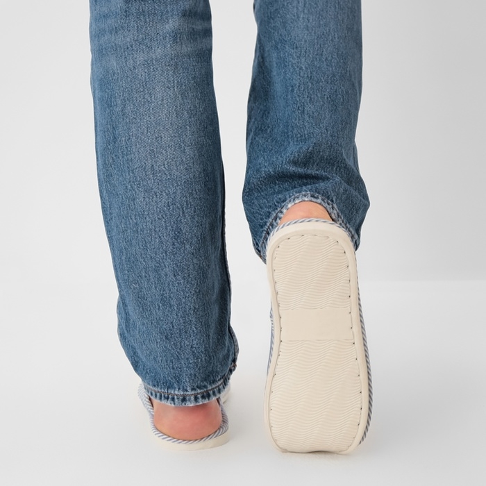 Тапочки мужские, размер 44-45, цвет синий