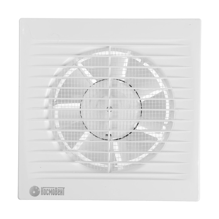 Вентилятор вытяжной "КосмоВент" В125ВКш, d=125 мм, 12 Вт, 222 м&sup3;/ч, с выключ, подшипник