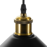 Светильник BayerLux 1244/1BK E27 40Вт черный 22х22х8,5-108 см Светильник BayerLux 1244/1BK E27 40Вт черный 22х22х8,5-108 см