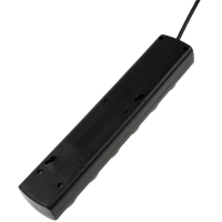 Сетевой фильтр Luazon Lighting, 5 розеток, 5 м, 3500 Вт, 3х1 мм2, 16 A, 220 В, c предохранителем, черный