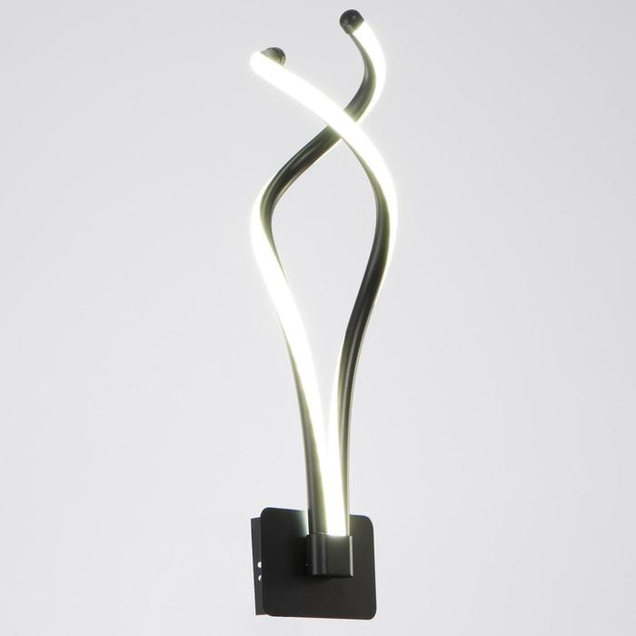 Бра 1939/1 LED 18Вт черный 12х47 см