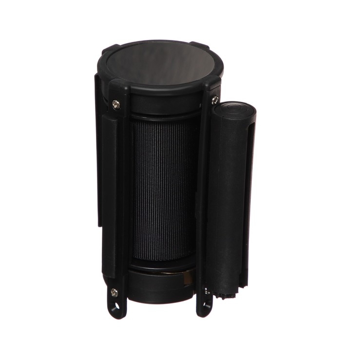 Кассета с вытяжной лентой-280см, черная, высота-13см, ширина 6.6см, ширина ленты-80мм Кассета с вытяжной лентой-280см, черная, высота-13см, ширина 6.6см, ширина ленты-80мм