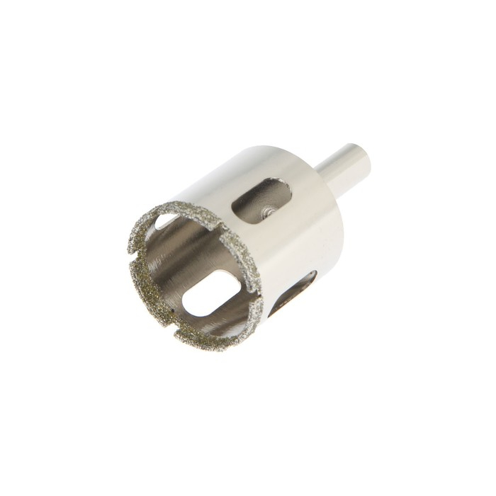 Сверло алмазное по стеклу и керамике ТУНДРА, трехгранный хвостовик, 35 х 65 мм Сверло алмазное по стеклу и керамике ТУНДРА, трехгранный хвостовик, 35 х 65 мм