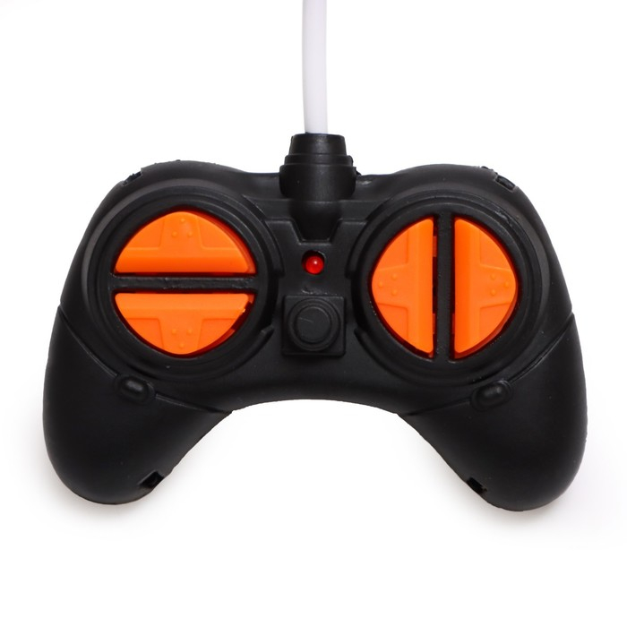 Джип радиоуправляемый &laquo;Хамер&raquo;, работает от батареек, цвет жёлтый