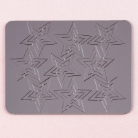 Набор топперов &laquo;Звёзды остроконечные&raquo;, цвет золото