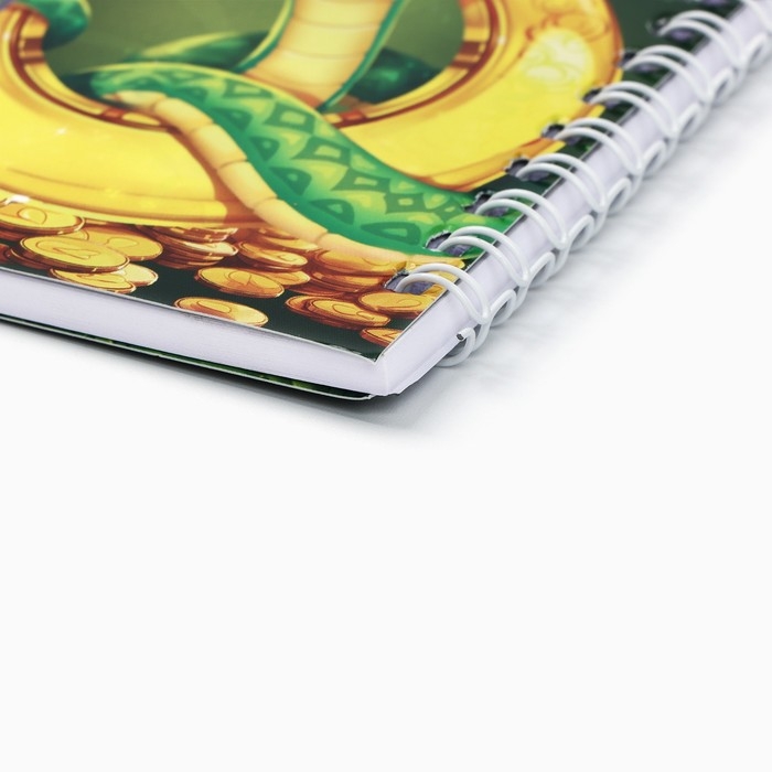 Блокнот новогодний двойной на гребнях &laquo;Поймай удачу за хвост&raquo;