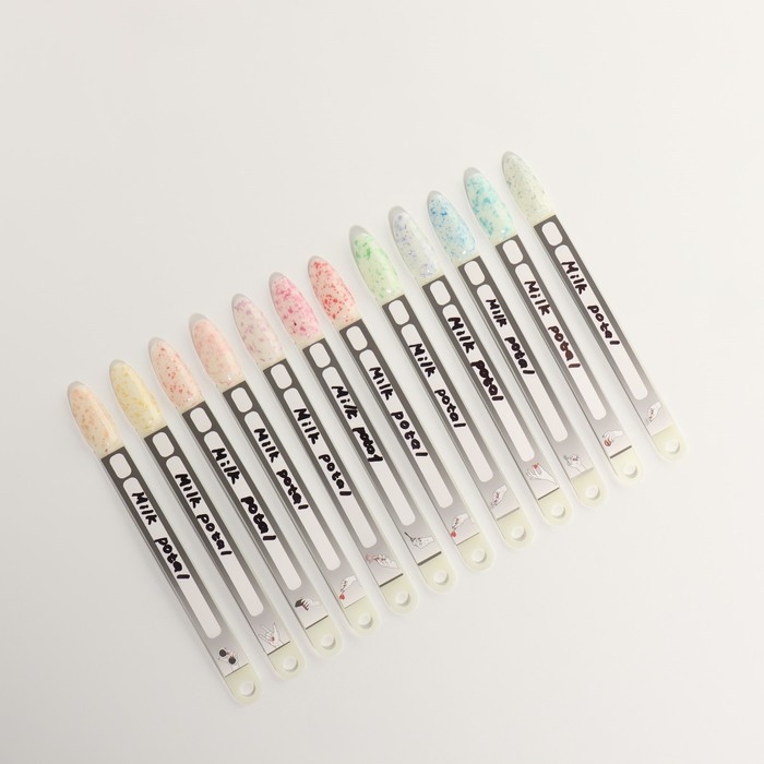 Гель лак для ногтей, &laquo;MILK POTAL&raquo;, 3-х фазный, 8мл, LED/UV, цвет белый/шампань (03)