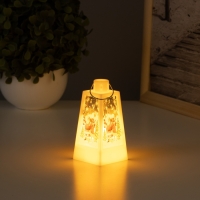 Светильник "Санта клаус в лесу" 3хLR1130 белый 4,4х4,4х9,4см Светильник "Санта клаус в лесу" 3хLR1130 белый 4,4х4,4х9,4см