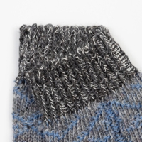 Носки детские шерстяные Фактурная вязка цвет голубой, размер 16 Носки детские шерстяные Фактурная вязка цвет голубой, размер 16