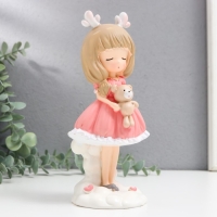 Сувенир полистоун "Девочка с оленьими рожками и мишкой в руках" МИКС 8х9,5х20,5 см Сувенир полистоун "Девочка с оленьими рожками и мишкой в руках" МИКС 8х9,5х20,5 см