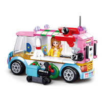 Конструктор &laquo;Розовая Мечта. Минивен&raquo;, 143 детали