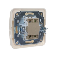 Выключатель проходной Luazon Lighting "Орион", 10 А, 1 клавиша, скрытый, белый Выключатель проходной Luazon Lighting "Орион", 10 А, 1 клавиша, скрытый, белый