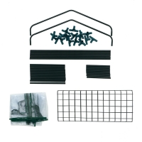 Парник-стеллаж, 3 полки, 110 &times; 22 &times; 65 см, металлический каркас d = 12 мм, чехол плёнка 80 мкм, Greengo