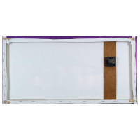 Часы-картина настенные, на холсте, интерьерные, бесшумные "Светящийся мост", 40 х 76 см