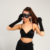 Карнавальный набор &laquo;Элегантная кошка&raquo;, маска, перчатки