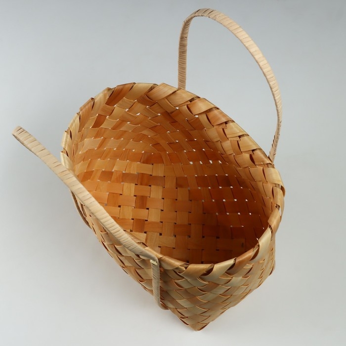 Набор корзин плетеных, 40x26xH24/45 см, 33x21xH23/41 см, 2 шт, секвойя