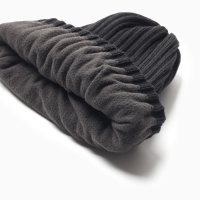 Шапка детская, цвет чёрный, размер 52-56 Шапка детская, цвет чёрный, размер 52-56