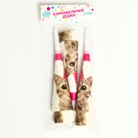 Карнавальный гудок &laquo;Кошечка&raquo;, набор 6 шт.