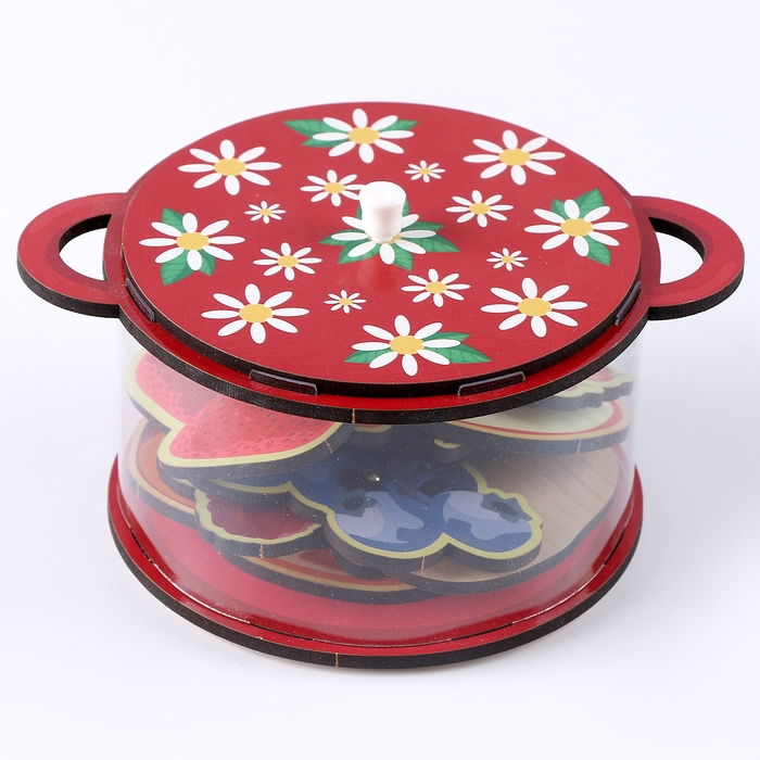 Разивающая игра сортер &laquo;Кастрюля с вареньем&raquo;