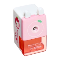 Точилка механическая с контейнером Классика Розовый Точилка механическая с контейнером Классика Розовый