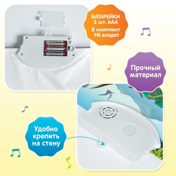 Обучающий плакат &laquo;Эпоха динозавров&raquo;