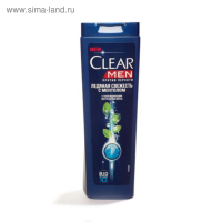 Шампунь для волос Clear Men &laquo;Ледяная свежесть&raquo;, против перхоти, 400 мл