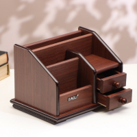 Органайзер 4 секции, 2 выдвижных ящика, серия Орех с кантом темным, микс 14*19 Органайзер 4 секции, 2 выдвижных ящика, серия Орех с кантом темным, микс 14*19