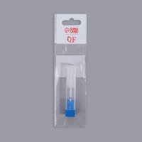 Фреза керамическая для маникюра &laquo;Тонкая&raquo;, средняя нарезка, 2,3 &times; 14 мм, в пластиковом футляре, цвет белый