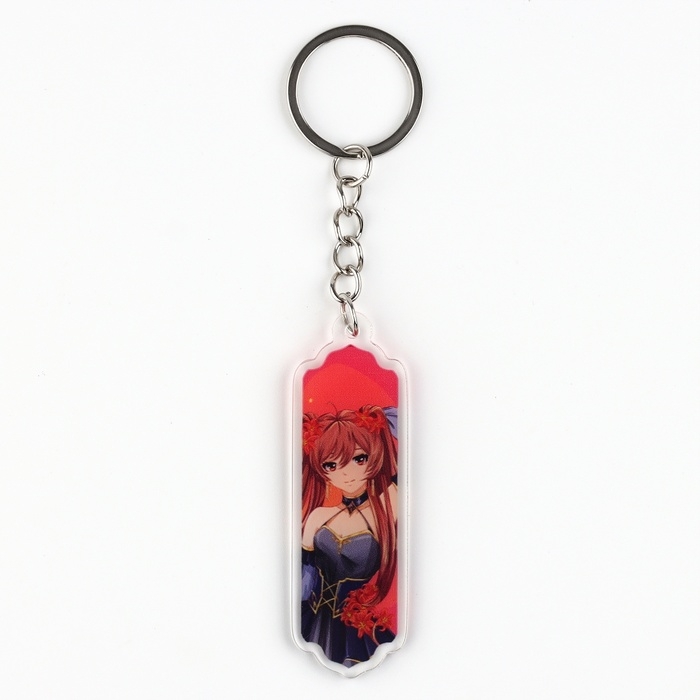 Брелок для ключей &laquo;Девушка&raquo;, 10.5 х 2 см