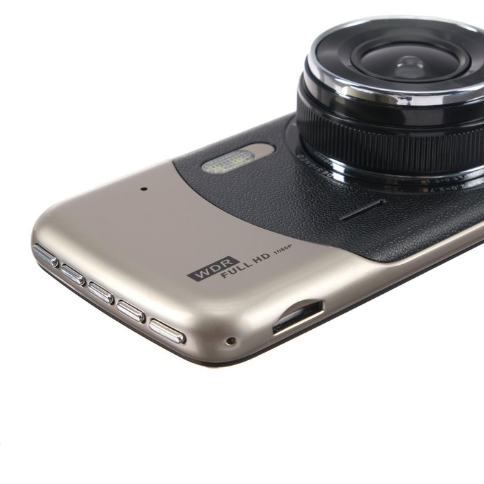 Видеорегистратор Cartage, 2 камеры, HD 1080P, TFT 4.0, обзор 120&deg;