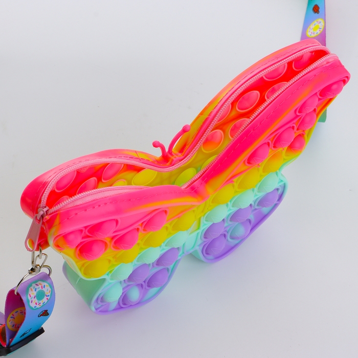 Сумка детская на молнии &laquo;Выбражулька&raquo;, цвет разноцветный