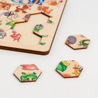 Пазл деревянный &laquo;Занимательные соты&raquo;