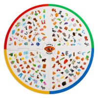 Настольная игра &laquo;Найди и покажи!&raquo; на поиск, 60 двухсторонних карт, 60 медалей, двухстороннее поле, 4 маркера, 3+