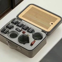 Набор для чайной церемонии 9 предметов, на 6 персон, чашка, чайник, чахай Набор для чайной церемонии 9 предметов, на 6 персон, чашка, чайник, чахай