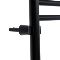 Полотенцесушитель электрический ZEIN PE-08 "Богема", 500х600 мм, 8 перекладин, черный