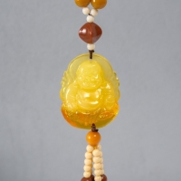 Подвеска пластик "Хотэй" имитация камня 3х4,8х36 см Подвеска пластик "Хотэй" имитация камня 3х4,8х36 см