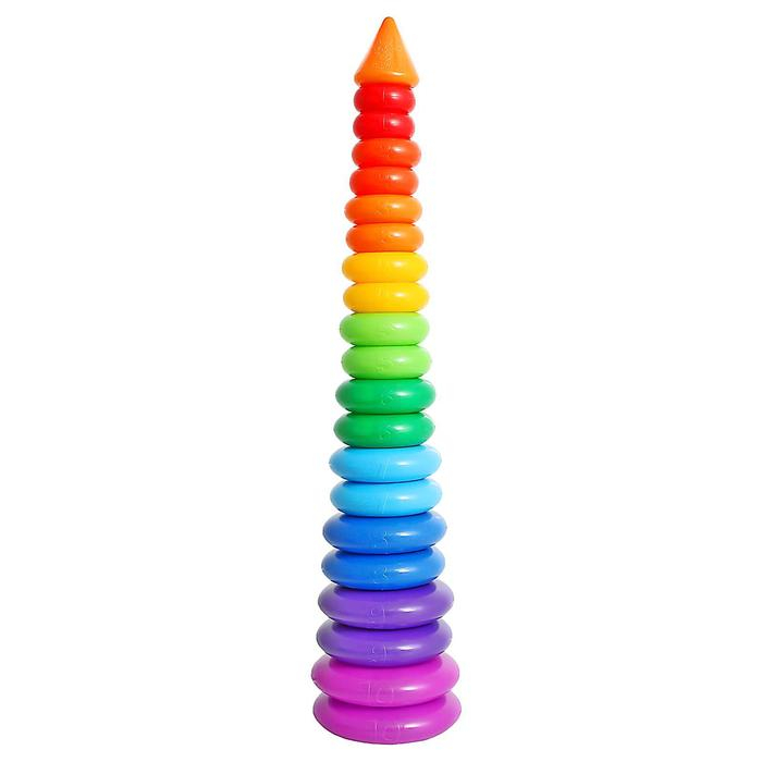 Пирамидка «Гигант», 20 колец с конусом Пирамидка «Гигант», 20 колец с конусом